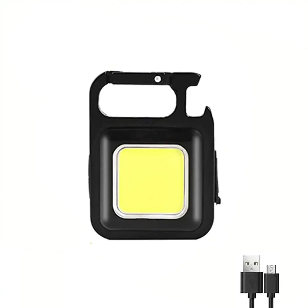 Portable COB Keychain Flashlight | Rechargeable LED Work Light alternate view