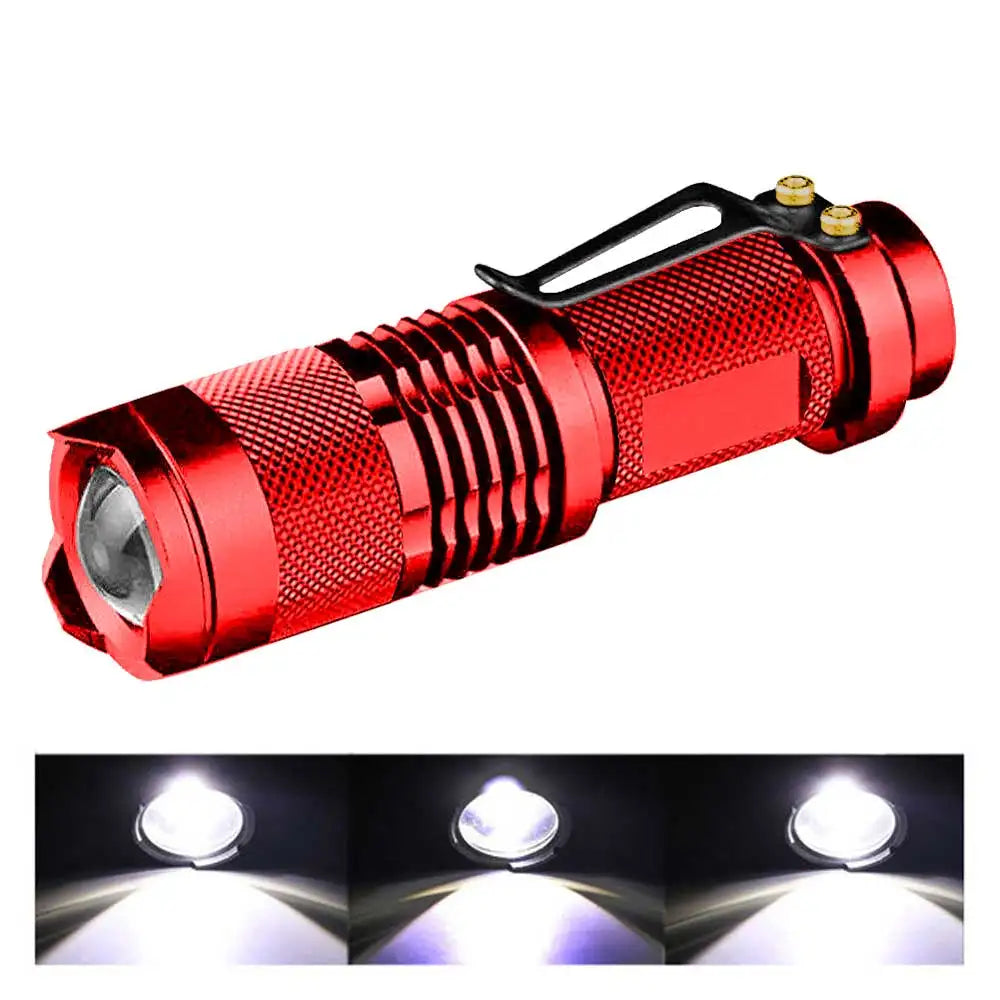 3 Modes Portable LED Flashlight | Zoomable Torch for Outdoor Use lifestyle view