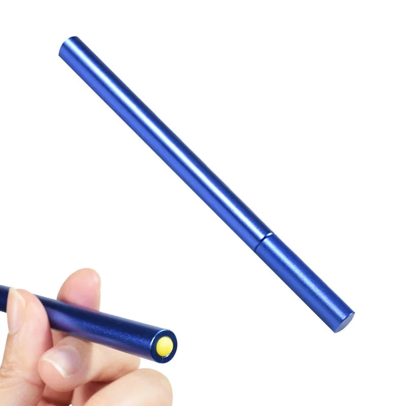 Aluminum Alloy Soft Pinball Launcher Gun | Fun Crackling Tube Toy additional angle