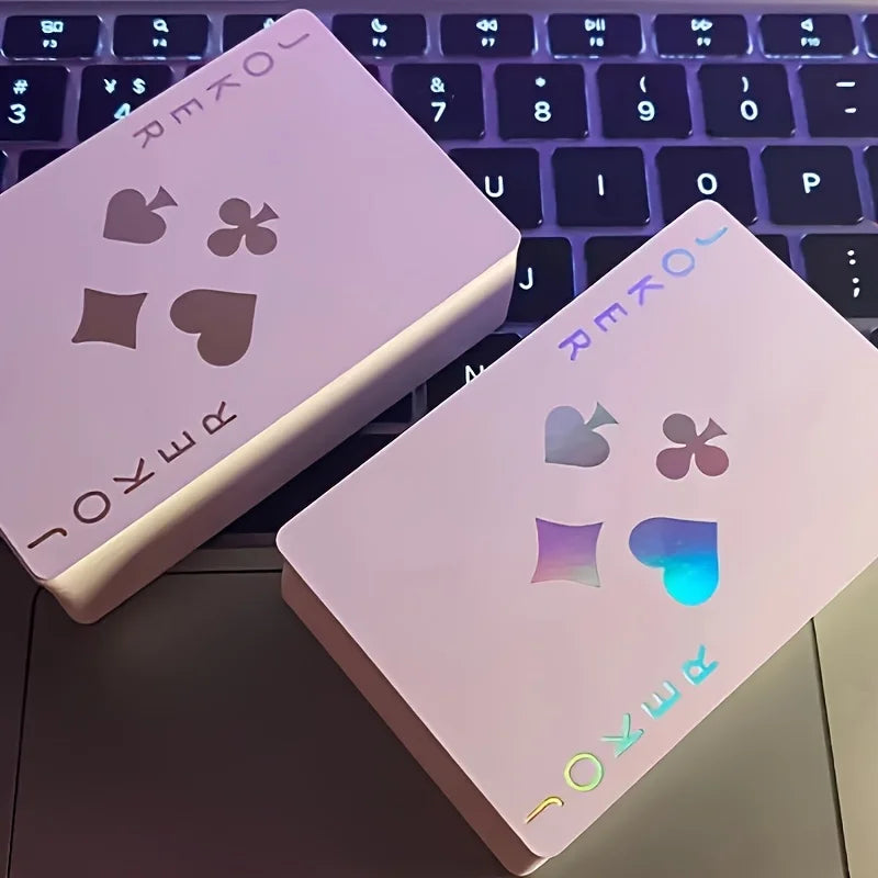 Glow-in-the-Dark Poker Card Set | Party Game for Halloween, Christmas & Family Game N lifestyle view