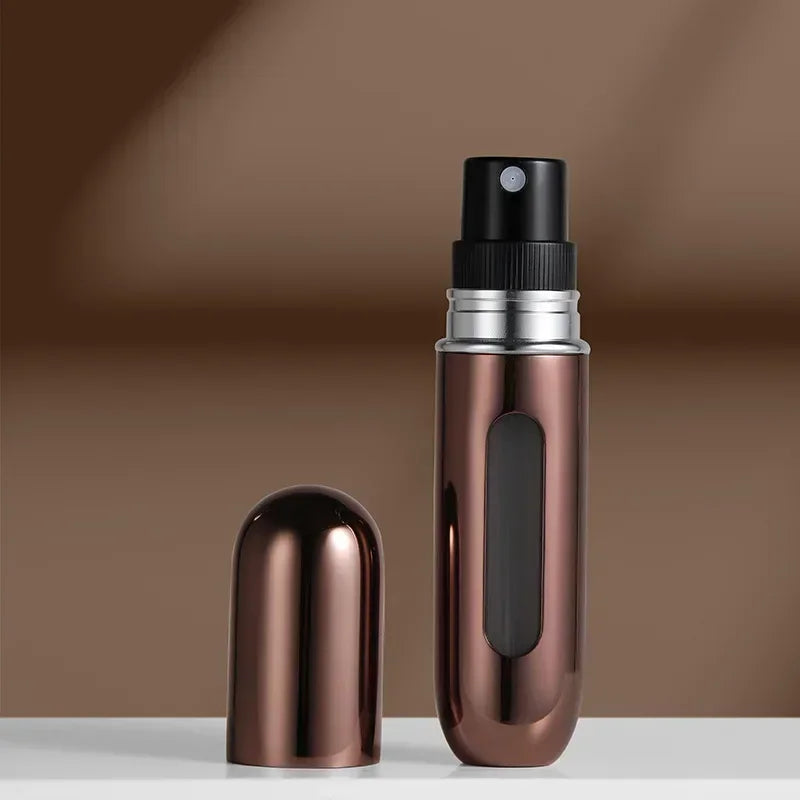 5ml Mini Portable Bottom-Filling Pump Perfume Refillable Spray Bottle Empty Cosmeti additional angle
