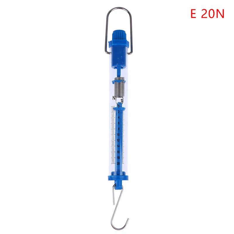 Tubular Spring Scale Dynamometer | Plastic Newton Meter for Classroom Science Labs lifestyle view