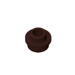 Gobricks GDS-603 PL.ROUND 1X1 W. THROUGHG. HOLE | Compatible Building Brick close-up view