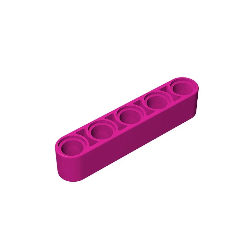 Gobricks GDS-664 Technical Liftarm Thick 1 x 5 | Compatible Building Block detail view