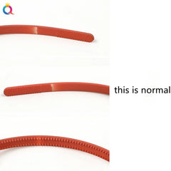 Plastic Frosted Non-slip Face Wash Hairbands Headband Women Girls Hair Head Hoop Bands close-up view