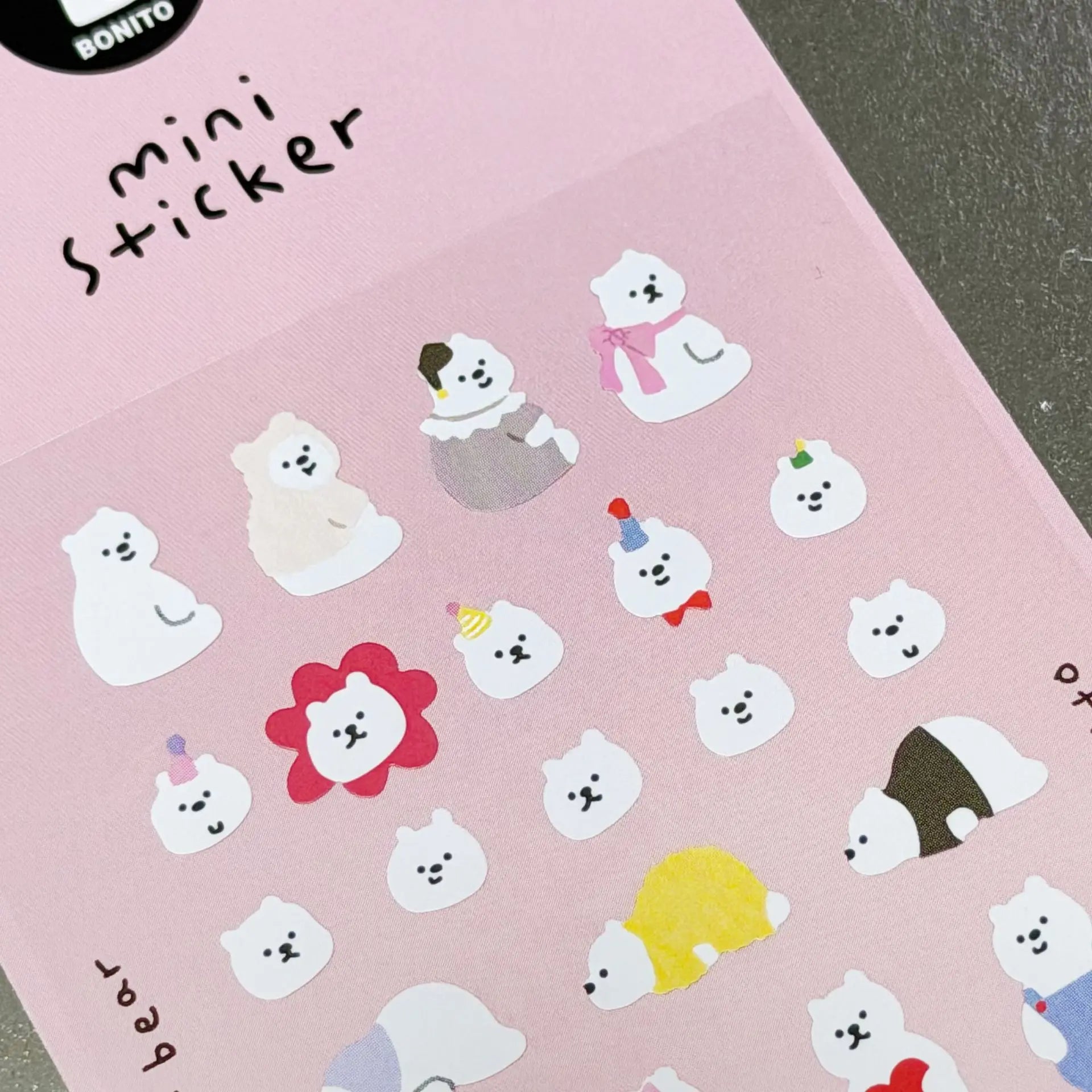 Mini Coffee Cartoon Stickers for Scrapbooking and DIY Journal | Cute Stationery Set lifestyle view