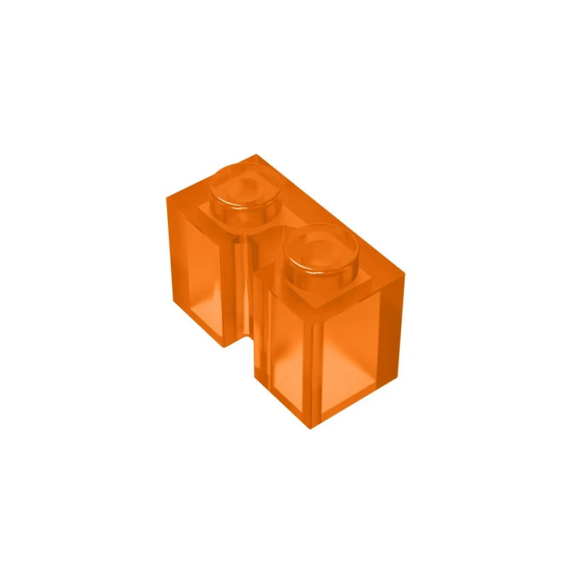 Gobricks GDS-798 Brick 1x2 with Groove | Compatible Building Block for DIY Sets additional angle