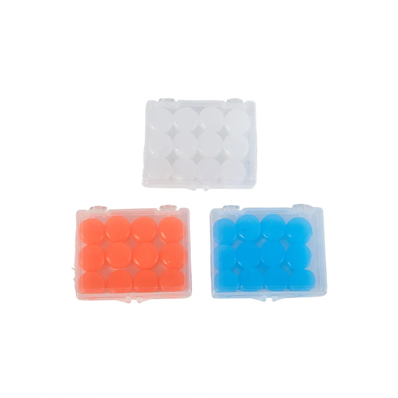 12Pcs Silicone Sleeping Ear Plugs | Moldable Noise Reduction Earplugs for Sleep and S lifestyle view