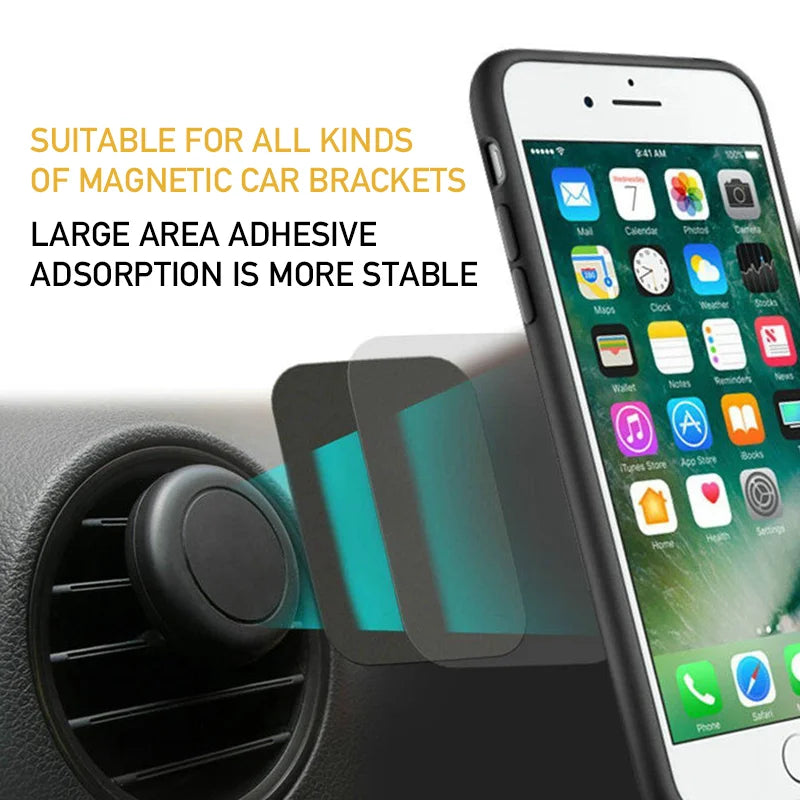 1/3/5Pcs Metal Plate Disk for Magnet Car Phone Holder Round Iron Sheet Stickers Car Magn detail view