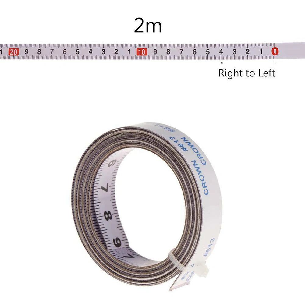 1Pcs Tape Measure 1/2/3/5M 13MM Adhesive- Rulers Woodworking Measuring Ruler Sewing T alternate view
