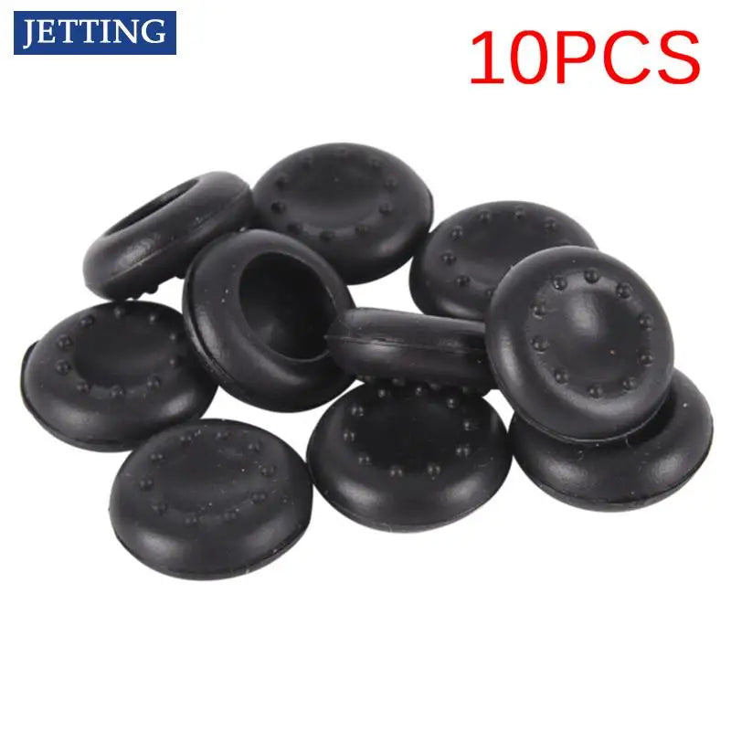 Thumb Stick Grip Cover 10-Pack | Silicone Cap for PS4 Xbox One PS3