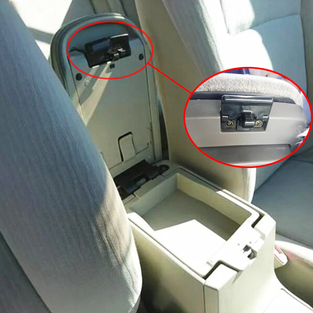 Car Arm Rest Lid Latch Clip Lock Center Console For Toyota Solara XV30 Tacoma Caldina lifestyle view