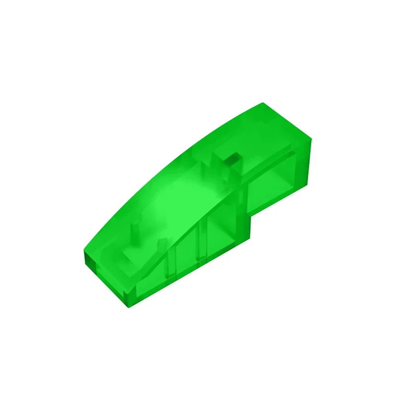 Gobricks GDS-657 Dachstein, gebogen 3 x 1 | Kompatibler Baustein für kreatives Bauen