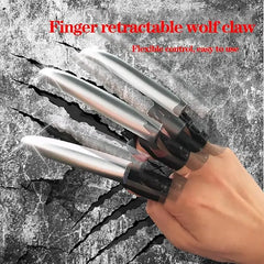 3/6pcs Retractable Wolf Claw Toy Retractable Wolf Claw Toy, Pop-Up Finger Nail, Durab alternate view