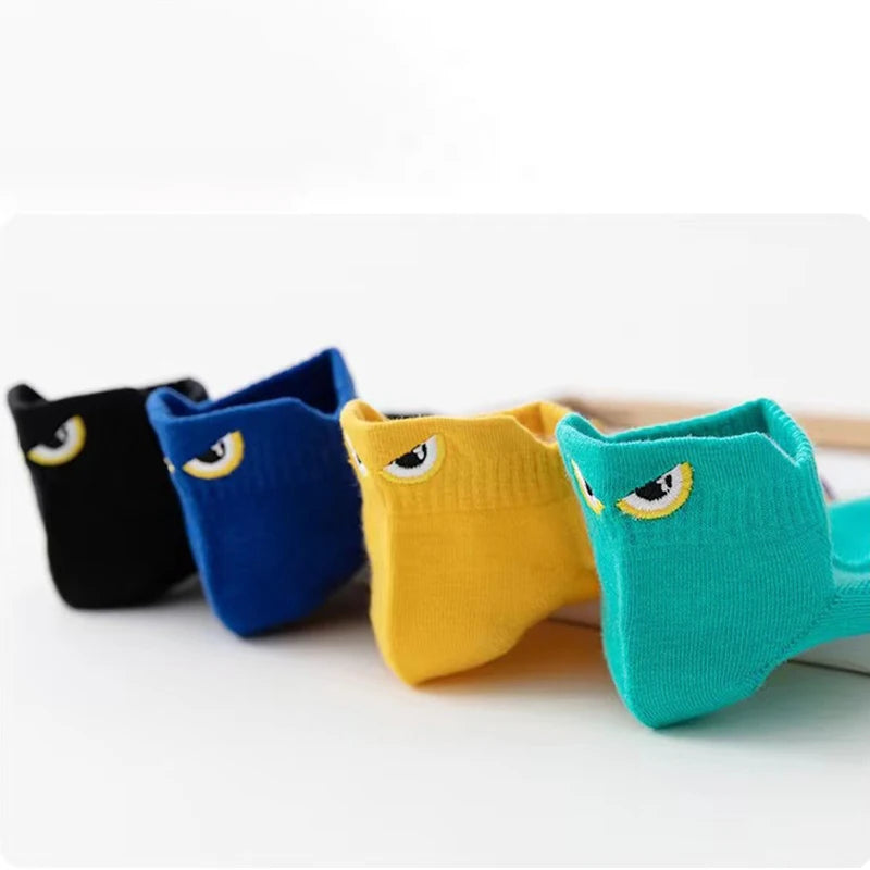 5/10 Pairs Man Short Socks Ankle Boat Socks Breathable Casual Athletic Socks Women Su lifestyle view