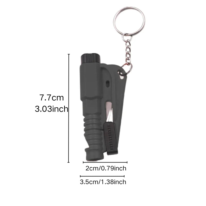 Car Safety Hammer Mini Car With A Multi-functional Escape Hammer To Break The Glass additional angle