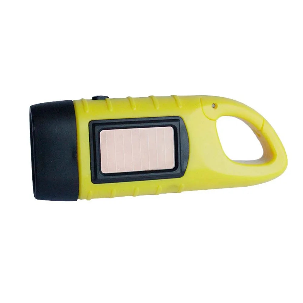 Solar Hand Crank Flashlight | Portable LED Emergency Lantern for Camping and Hiking alternate view