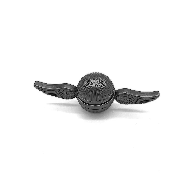 Fingertip Spinning Gyroscope Fidget Spinner | Metal Anti Stress Desk Toy for Adults and detail view