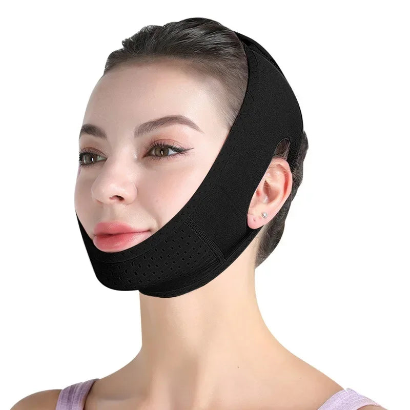 V Face Lifting Strap | Double Chin Slimming Band for Jawline Contouring detail view