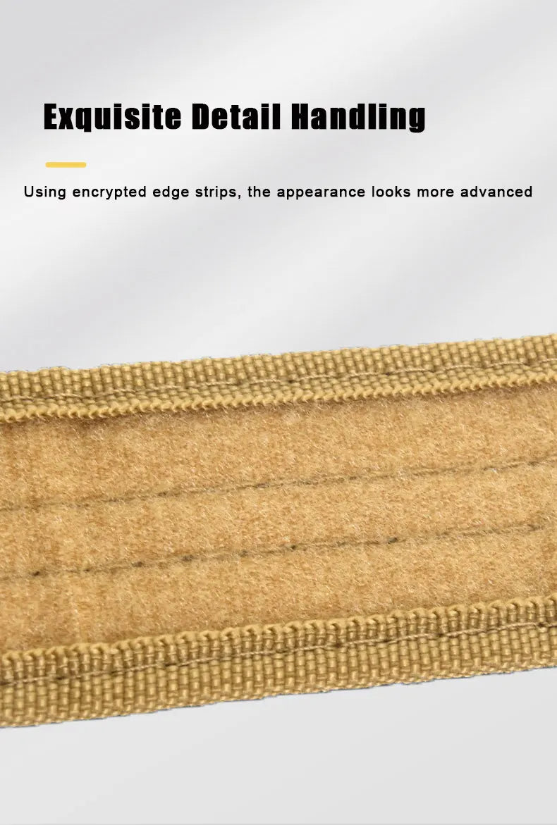 New Style Men's Quick-Release Tactical Belt - Outdoor Camouflage Nylon Wide Waist Bel lifestyle view