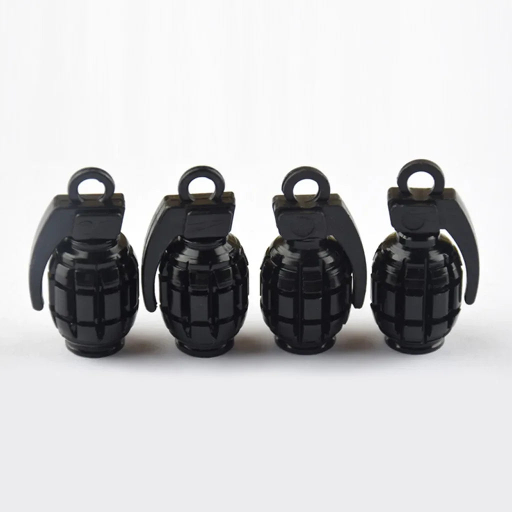 Aluminum Alloy Valve Stem Caps 4 Pack