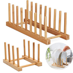 Stand Plate Dish Drying Rack Pot Lid Racks Kitchen Organizer Drying Cups Display Shelf
