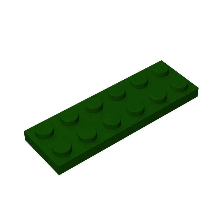 Plate 2 x 6 Building Block | Compatible Building Brick for DIY Creations additional angle