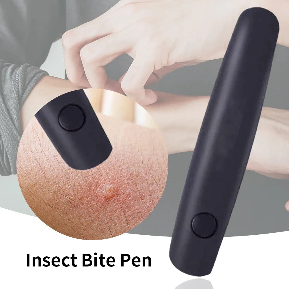 Electronic Insect Bite Relief Pen | Heat Pulse Itch Stopper for Mosquito Bites lifestyle view