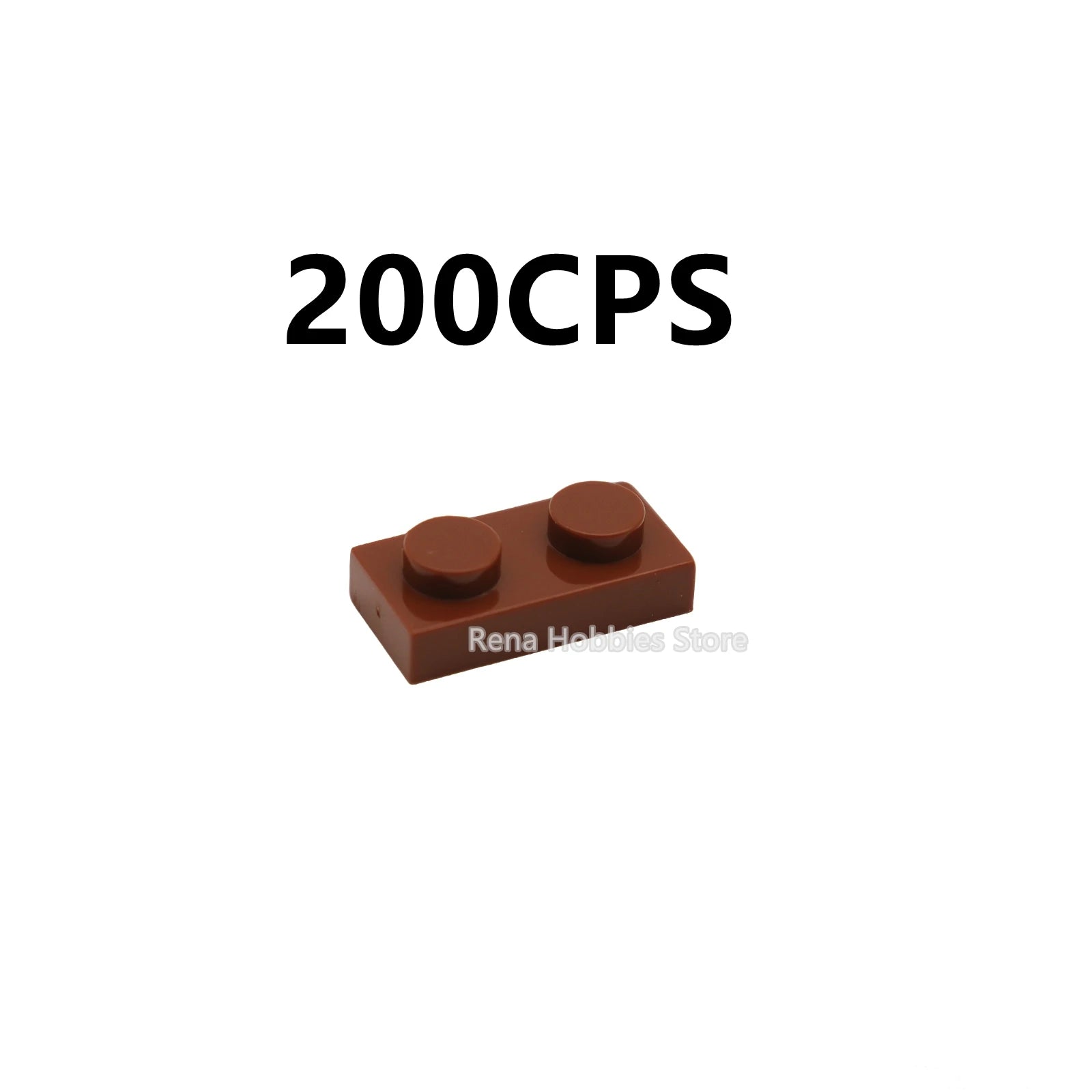 200PCS DIY Building Blocks Thin Figures Bricks 1x2 Dots | Educational Creative Toy Se alternate view