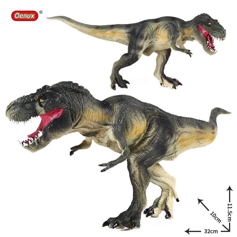 Oenux Dinosaurs World Action Figures | Savage Jurassic Indominus Rex Spinosaurus Tric alternate view