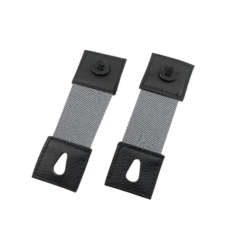 1pair Collar Extension Buckles Multi-functional Button Adjustable For Shirt Suit Ti additional angle
