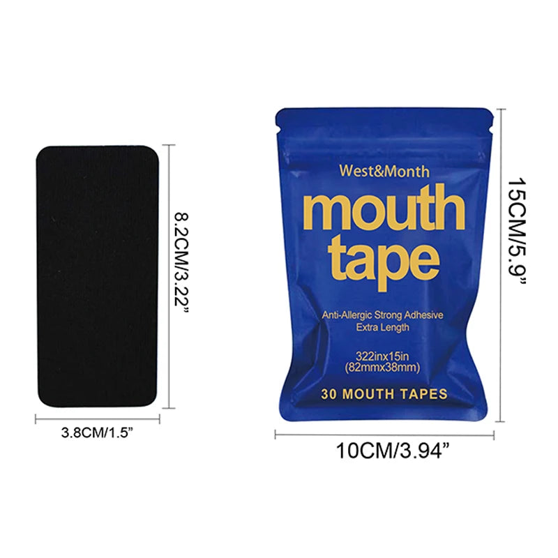 Stop Snoring Patch | Gentle Mouth Tape for Better Sleep and Nose Breathing alternate view