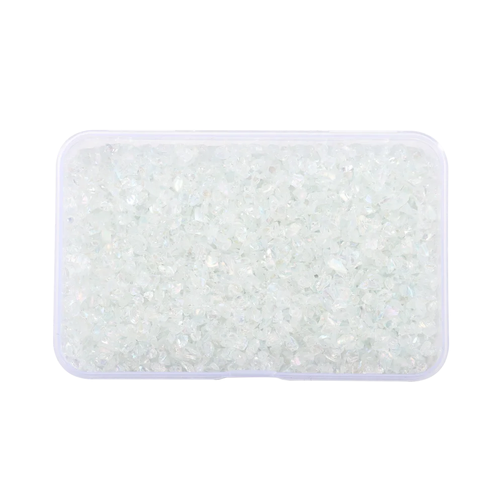 30g/Box Crushed Glass Stones Resin Filling Irregular Broken Stone for DIY Epoxy Resin Mo detail view