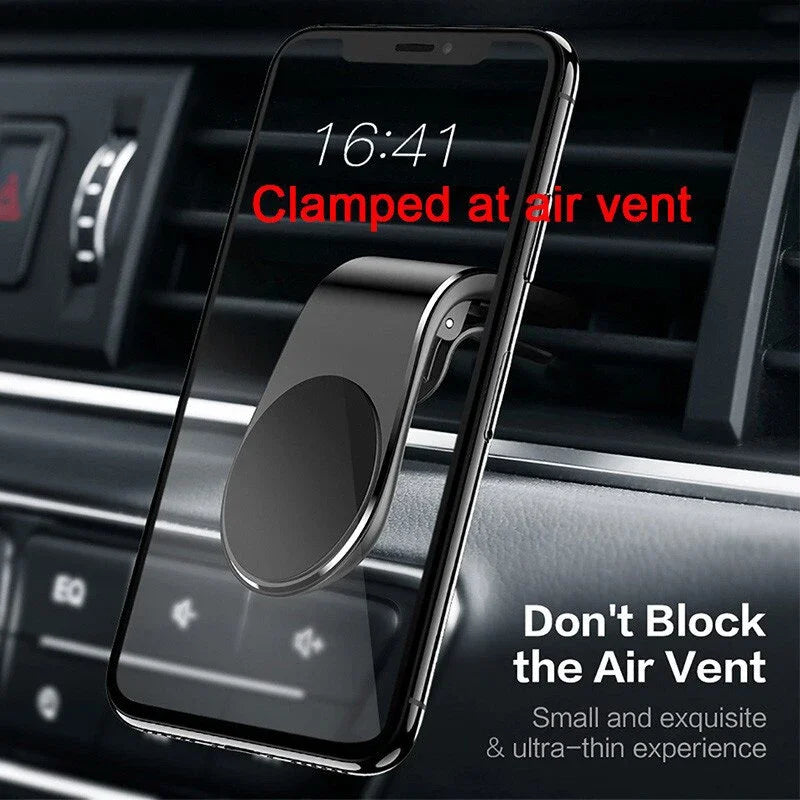 Magnetic Car Phone Holder Universal Air Vent Car Phone Mount Mobile GPS Support Mobile P detail view