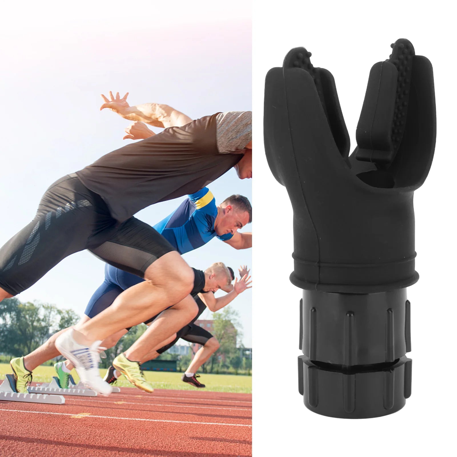 Adjustable Breathing Exerciser | Handheld Lung Expansion Training Tool close-up view