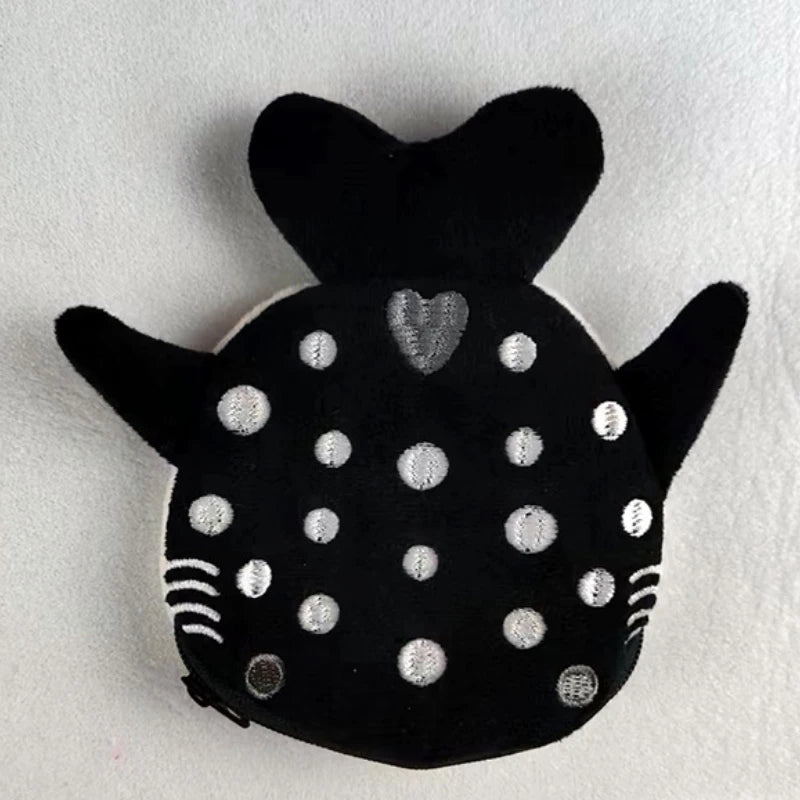 Cartoon Whale Shark Coin Purse | Kawaii Plush Zipper Wallet alternate view