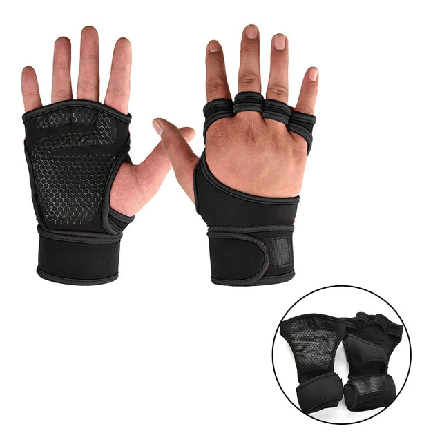 Gym Gloves for Men Women | Fitness Weight Lifting Gloves with Wrist Support alternate view