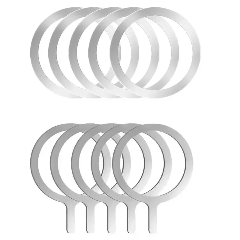 Stainless Steel Universal Magnetic Metal Plate Ring For Magsafe Wireless Charger Iron lifestyle view
