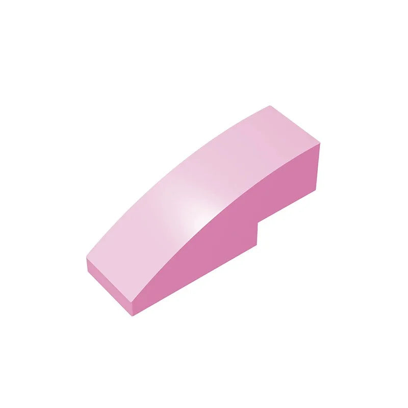 Gobricks GDS-657 Slope, Curved 3 x 1 | Compatible Building Block for Creative Constru alternate view