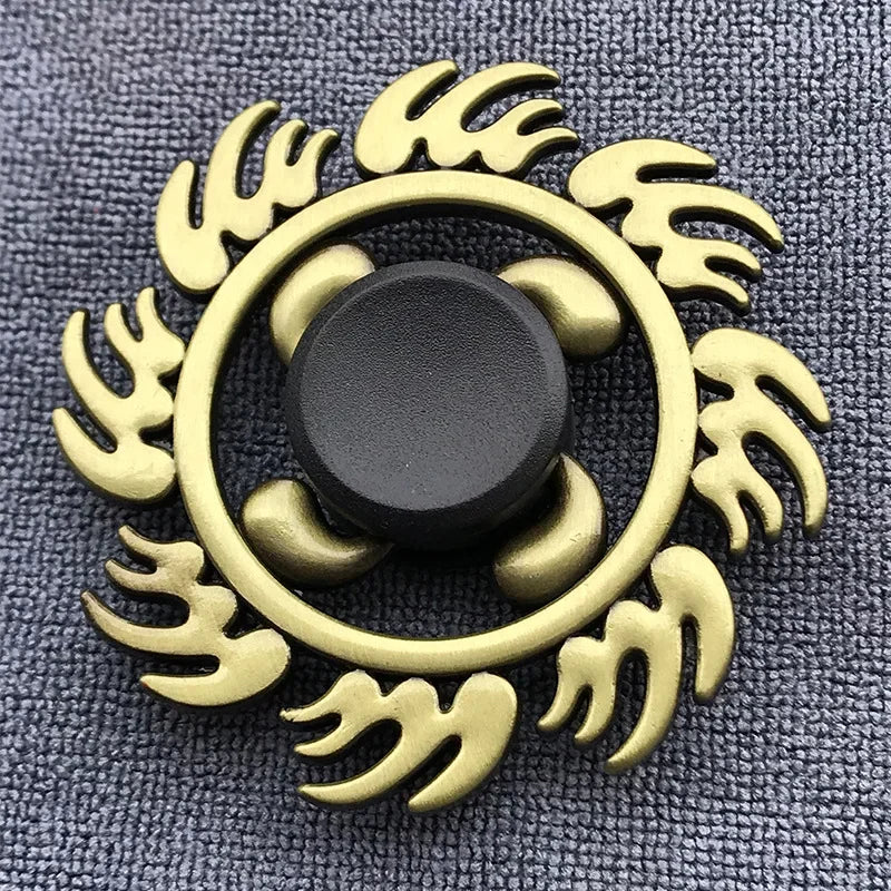 Bronze Metal Alloy Fidget Spinner | R188 Mute Bearing Hand Spinner for Stress Relief alternate view