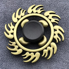 New Bronze Metal Alloy Fidget Spinner R188 Mute Bearing Hand Spinner Fingertip Gyro Stress Relief Toys For Kids Adult