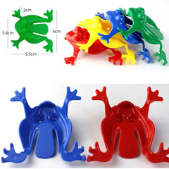 5-20pcs Jumping Frog Bounce Fidget Toys For gift Novelty Pressing Funny Bouncing Frog close-up view