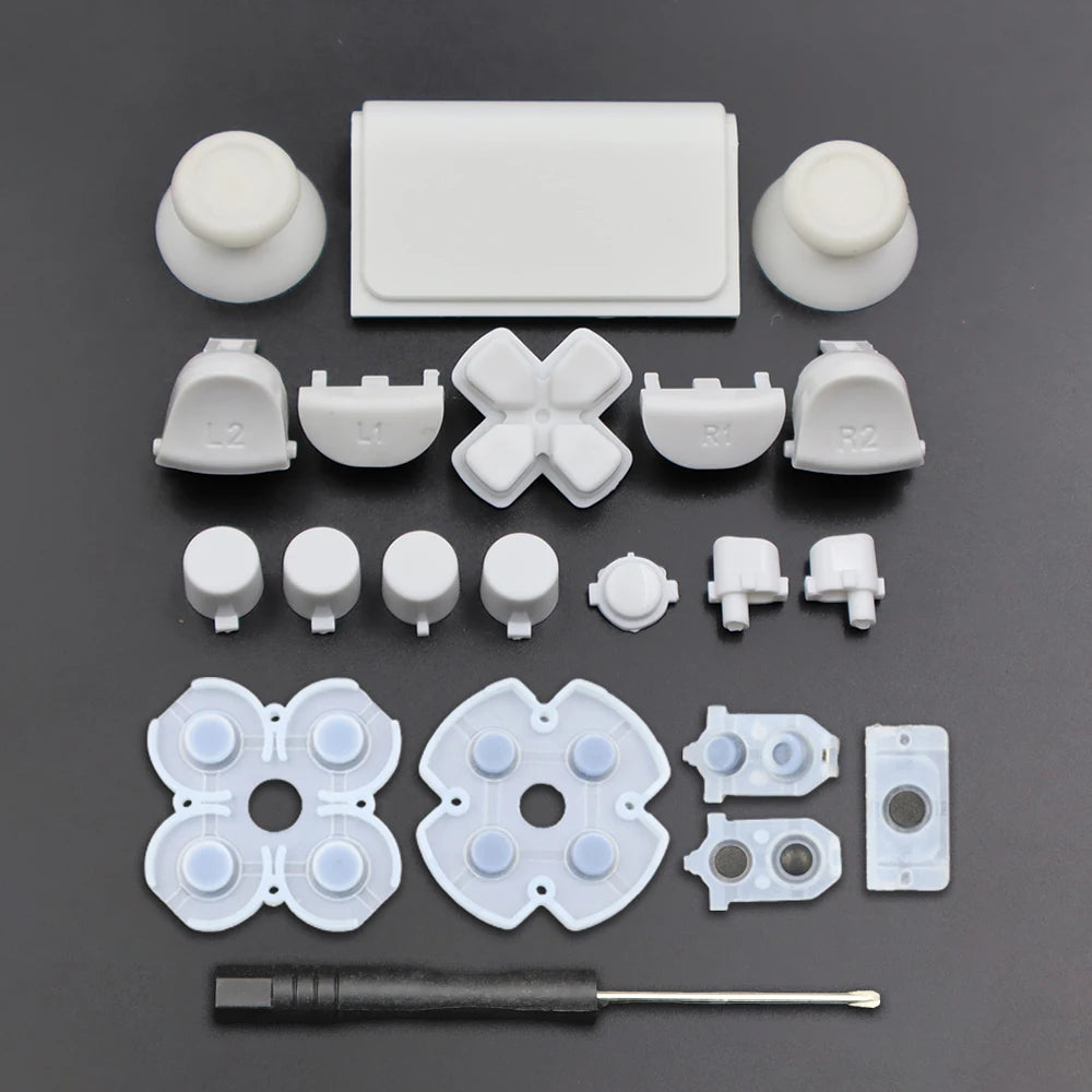 PS4 Controller Repair Kit | JDS/JDM-040 Button and Joystick Replacement Set detail view