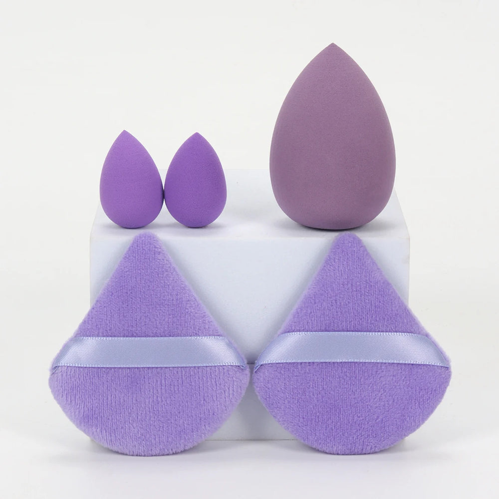 5Pcs Professional Makeup Sponge Set | Soft Polyurethane Foundation Blenders for Flawless detail view
