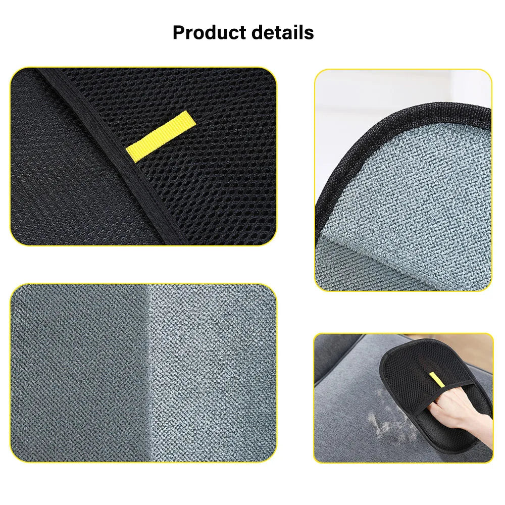 Pet Grooming Gloves Static Dedusting Brush Pet Hair Remover Brush Removing Dog Cat Ha lifestyle view