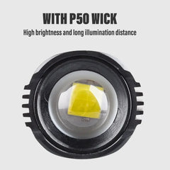 P50 LED Rechargeable Flashlight | 1600 Lumen Zoomable Torch alternate view