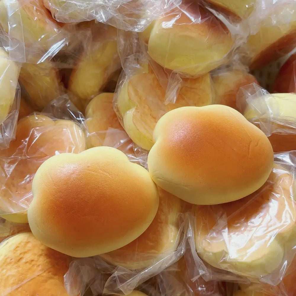Caramel Cloud Bread Squishy Toy | Slow Rebound Stress Relief Fidget Toy alternate view