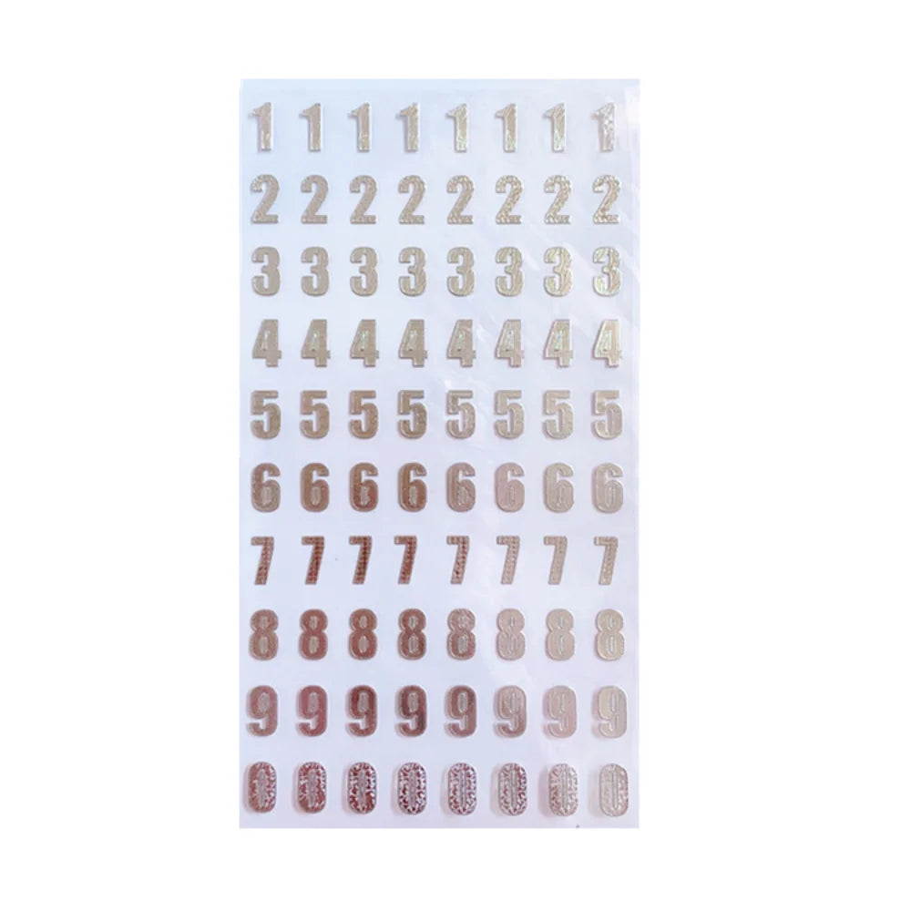 1 Sheet Cute Cartoon Numbers Alphabet Letter Stickers | Early Educational Digital Sti lifestyle view