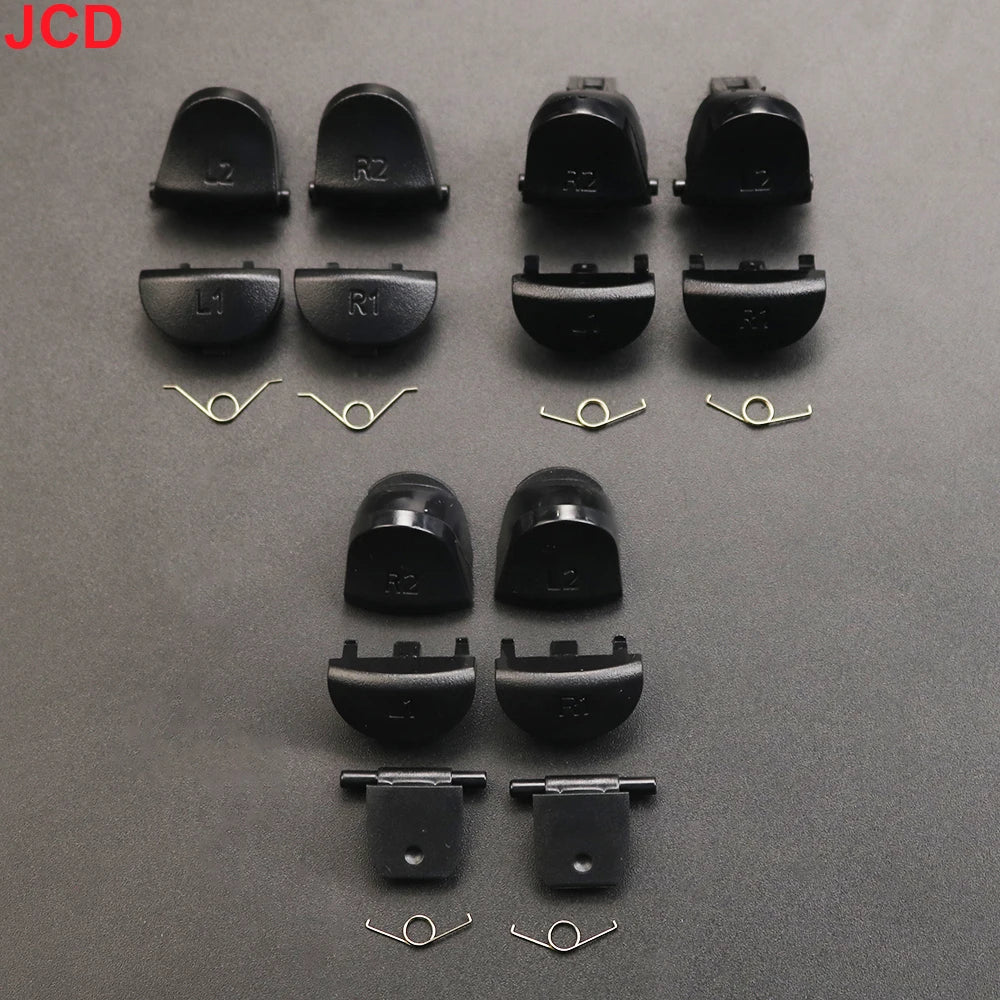 PS5 PS4 Controller Trigger Button Set L1 R1 L2 R2 with Springs | Replacement Repair Pa close-up view