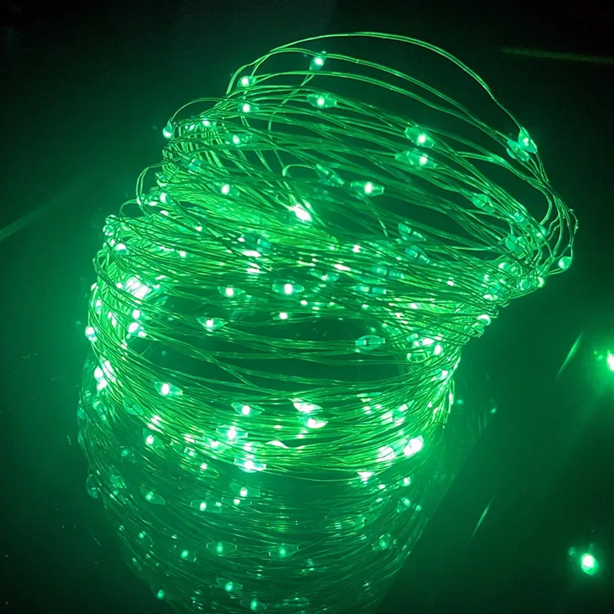 5M LED String Lights Waterproof Led Copper Wire Fairy Lights Battery Operated DIY Wed lifestyle view